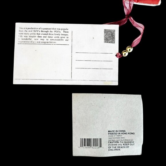 Vintage Holiday Baby Book & Instant Collection Card Ephemera and Decor Bundle - Picture 15 of 16